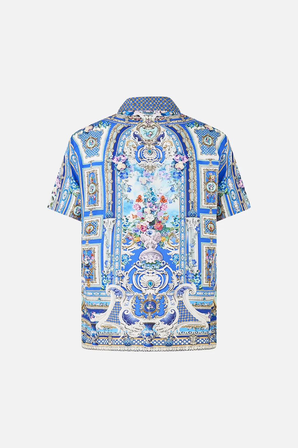 SHORT SLEEVE CAMP COLLARED SHIRT OTTOMAN OPULENCE sold by Camilla product image thumbnail 2