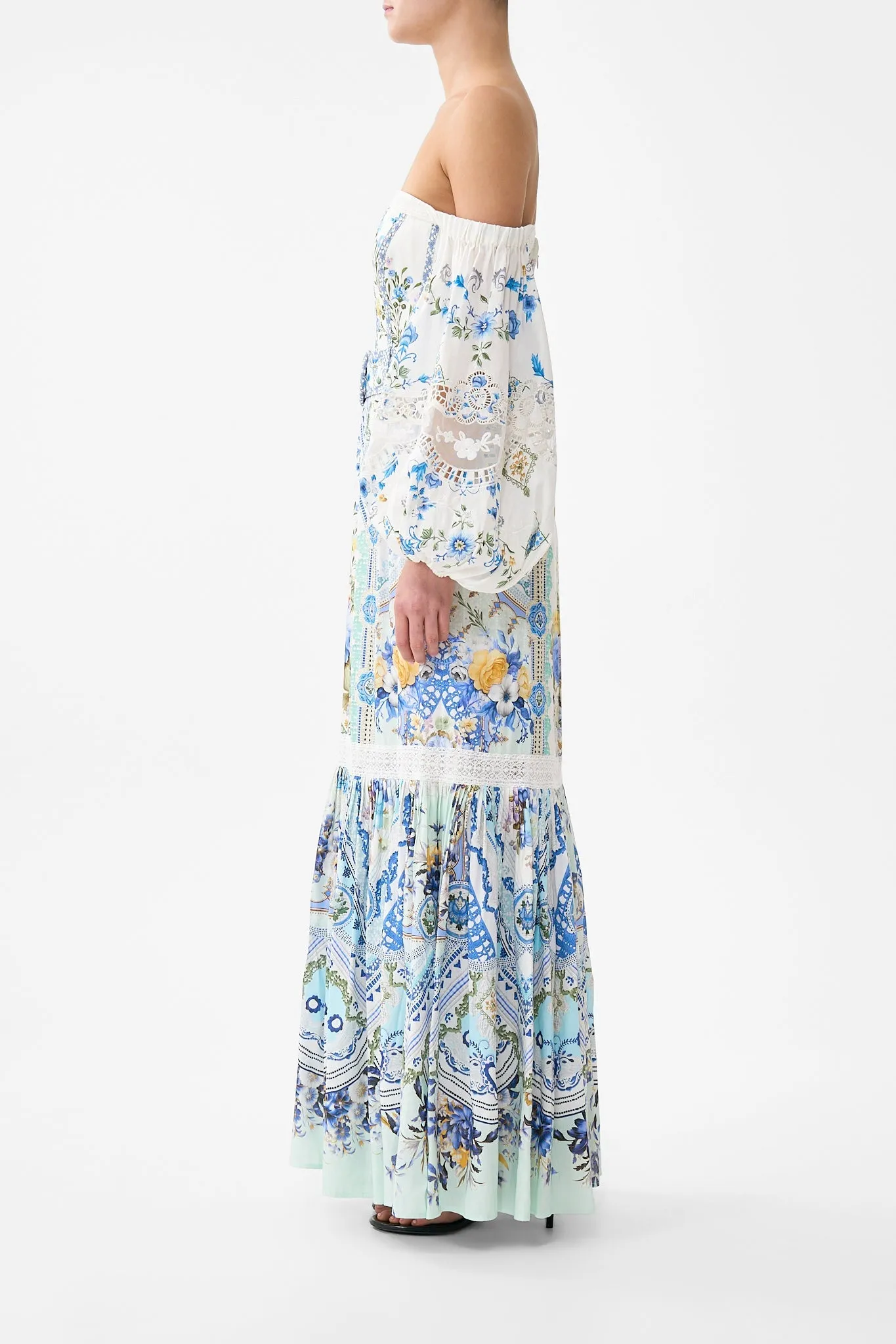 PUFF SLEEVE CORSET DRESS MY HOMESPUN HEART sold by Camilla product image thumbnail 4