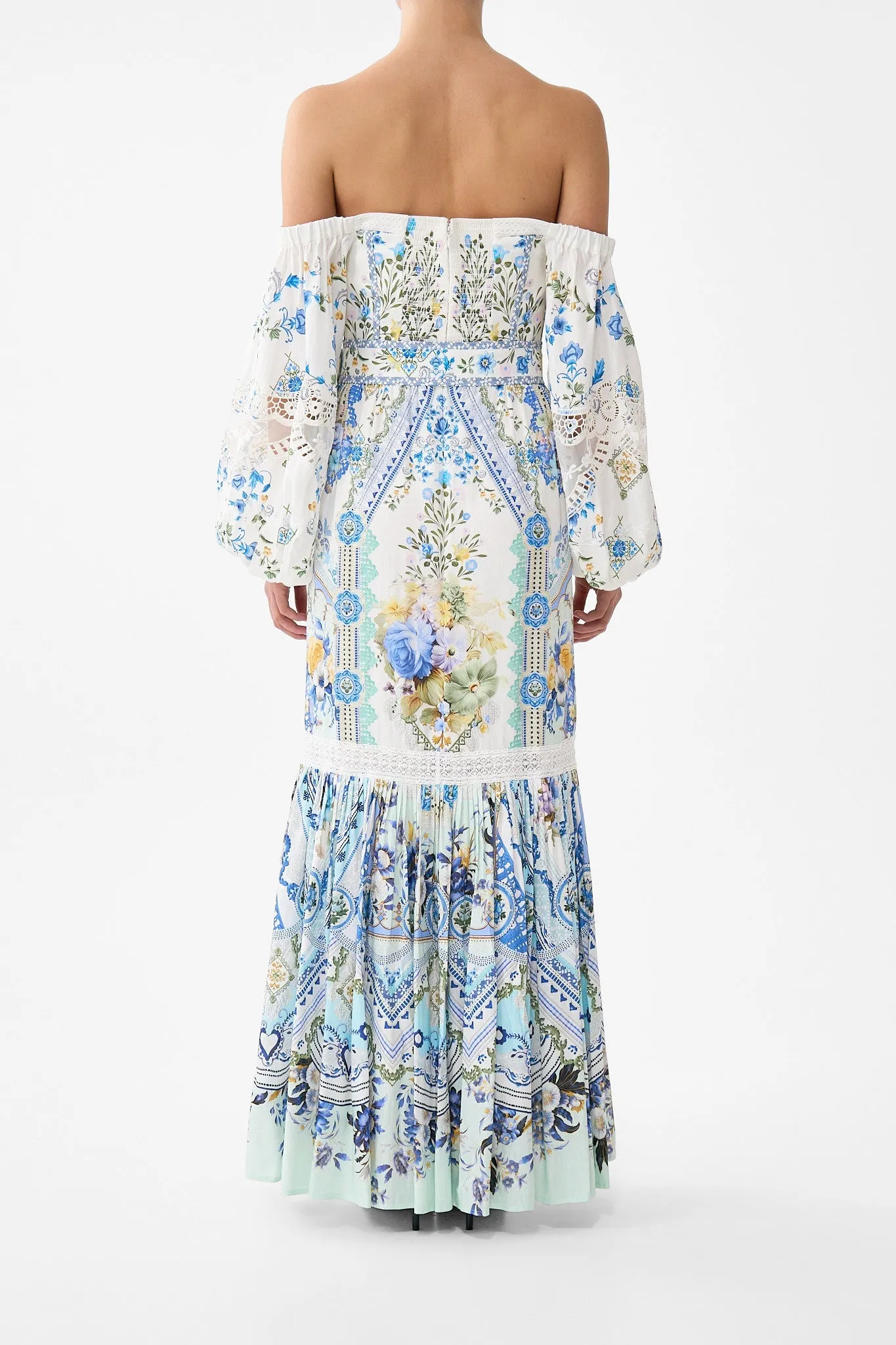 PUFF SLEEVE CORSET DRESS MY HOMESPUN HEART sold by Camilla product image thumbnail 2