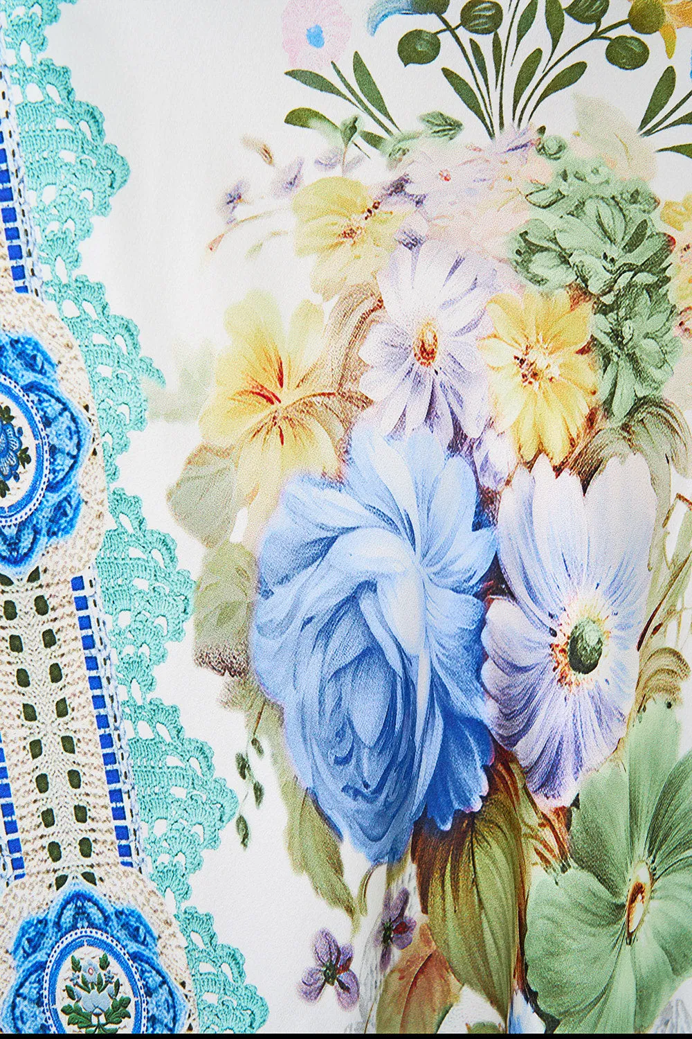 V NECK FULL LENGTH BIAS SLIP DRESS MY HOMESPUN HEART sold by Camilla product image thumbnail 3