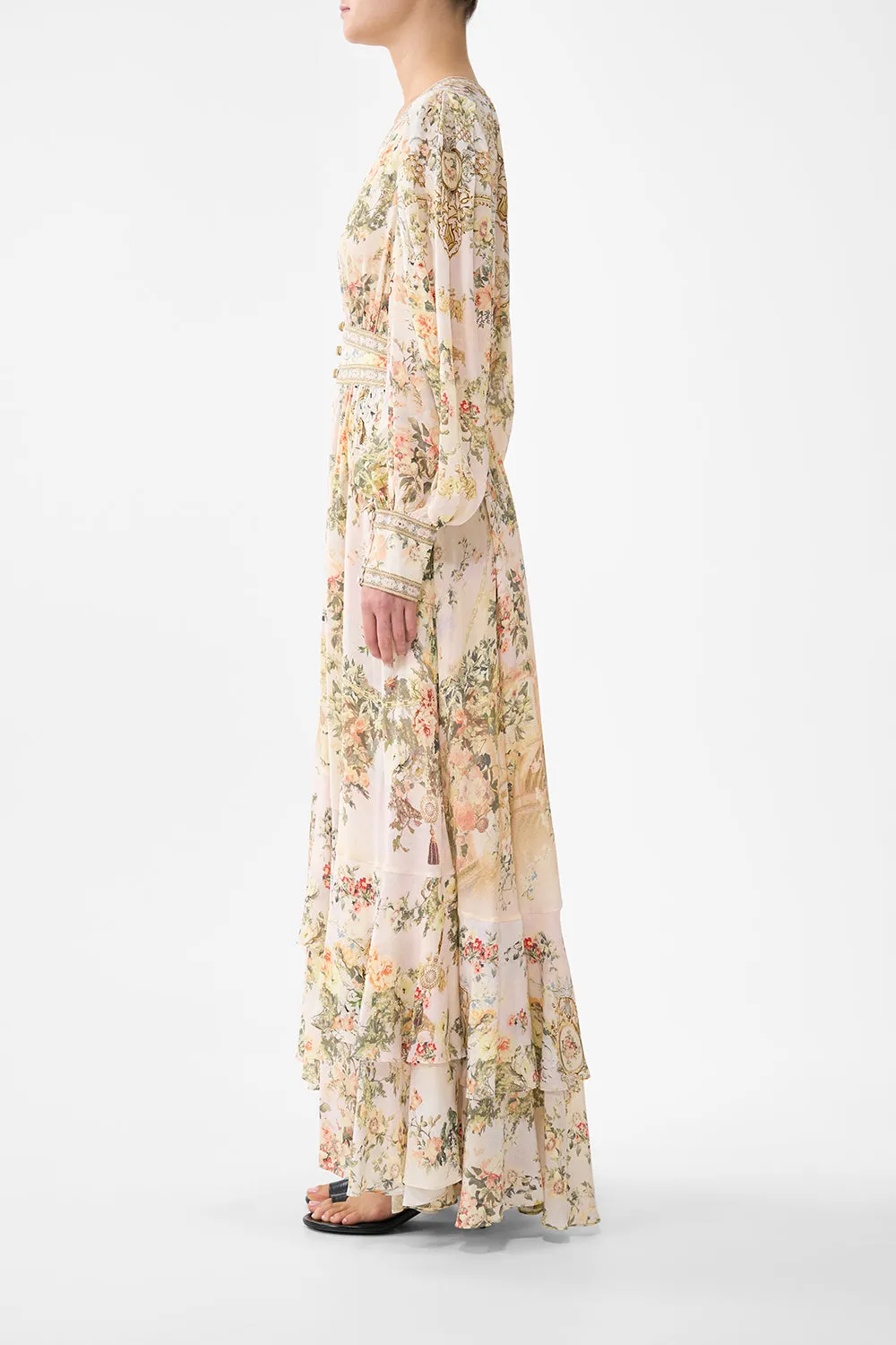 LONG BUTTON FRONT DRESS TWILIGHT IN ISTANBUL sold by Camilla product image thumbnail 3