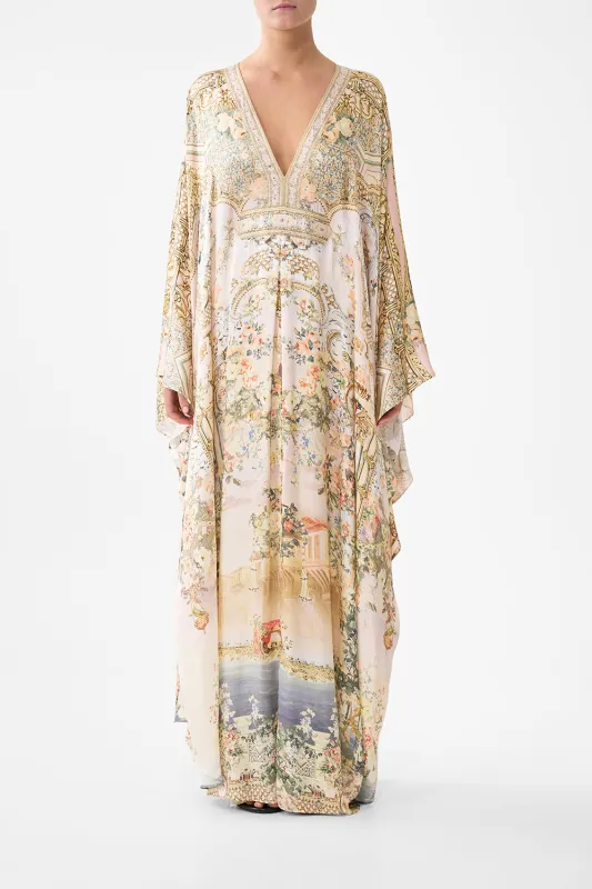 LONG KAFTAN WITH WAIST DETAIL TWILIGHT IN ISTANBUL sold by Camilla