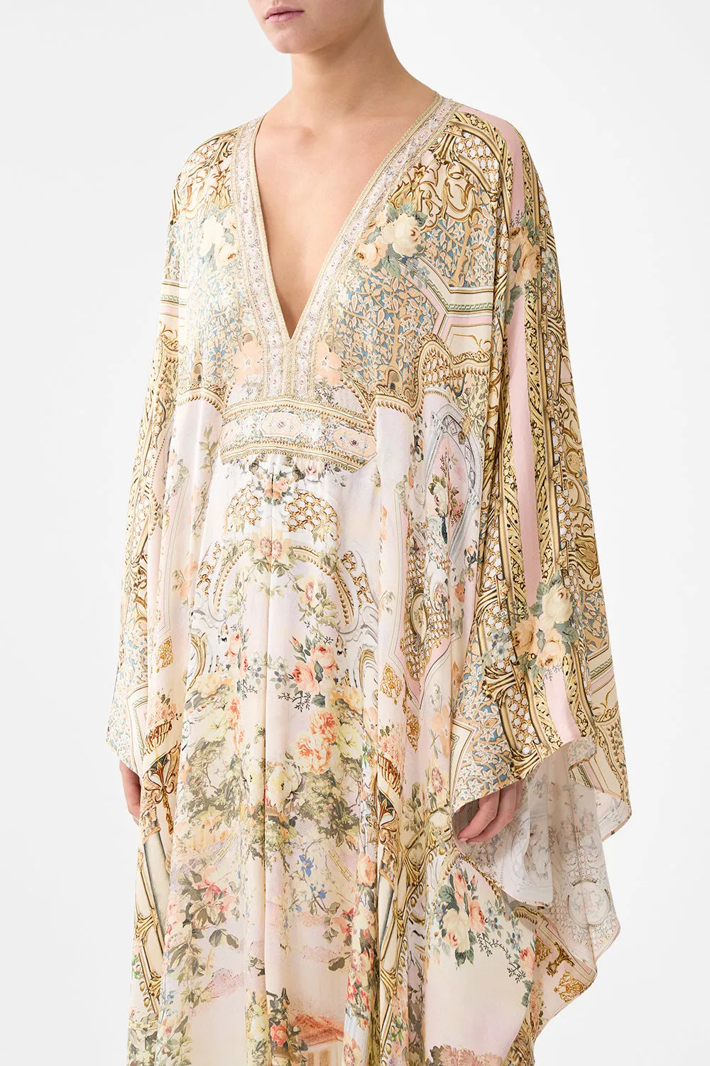 LONG KAFTAN WITH WAIST DETAIL TWILIGHT IN ISTANBUL sold by Camilla product image thumbnail 4