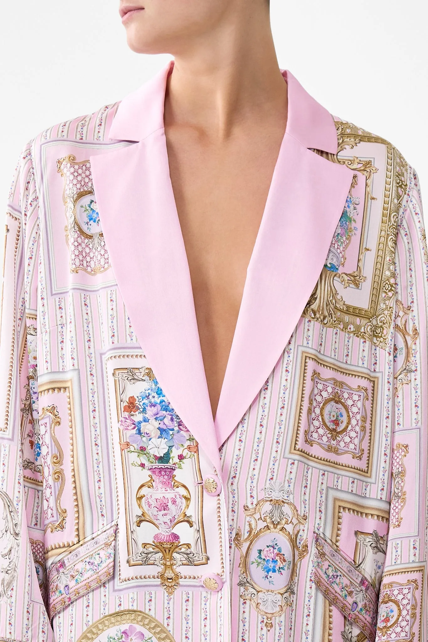 RELAXED SUIT JACKET PALATIAL PASTELS sold by Camilla product image thumbnail 5