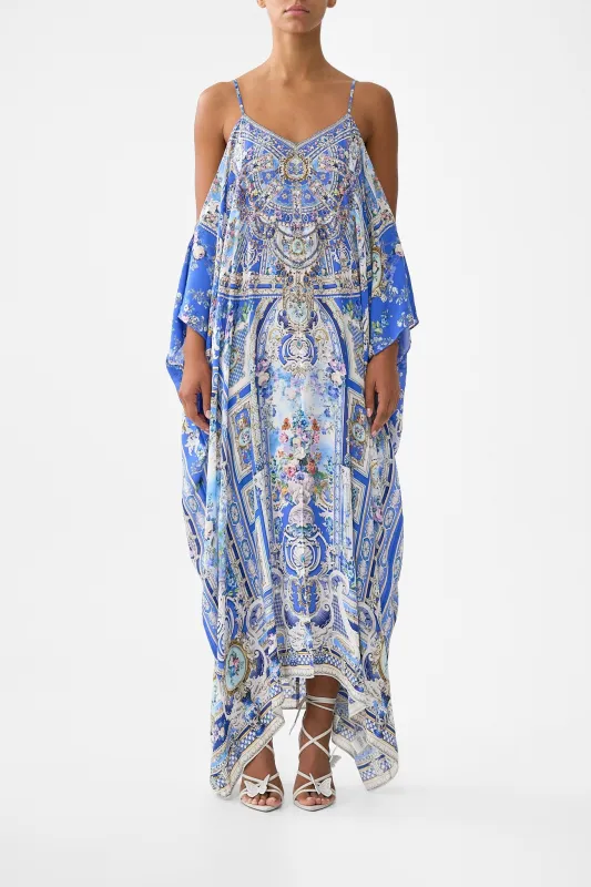 DROP SHOULDER STRAP KAFTAN OTTOMAN OPULENCE sold by Camilla