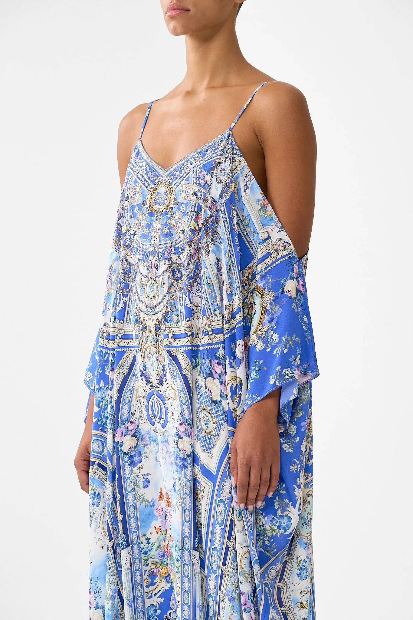 DROP SHOULDER STRAP KAFTAN OTTOMAN OPULENCE sold by Camilla product image thumbnail 5