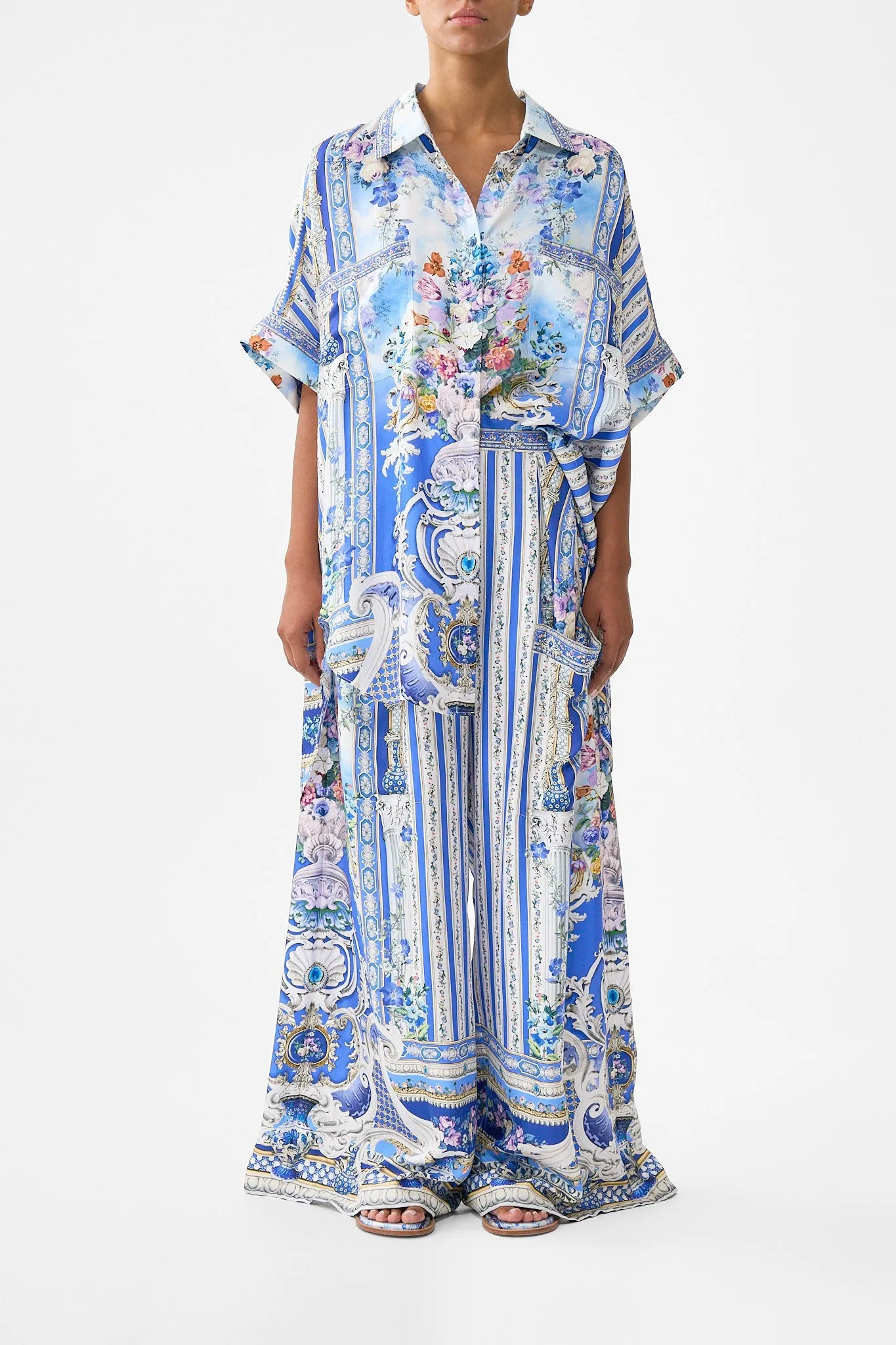 OVERSIZED POCKET TUNIC OTTOMAN OPULENCE sold by Camilla