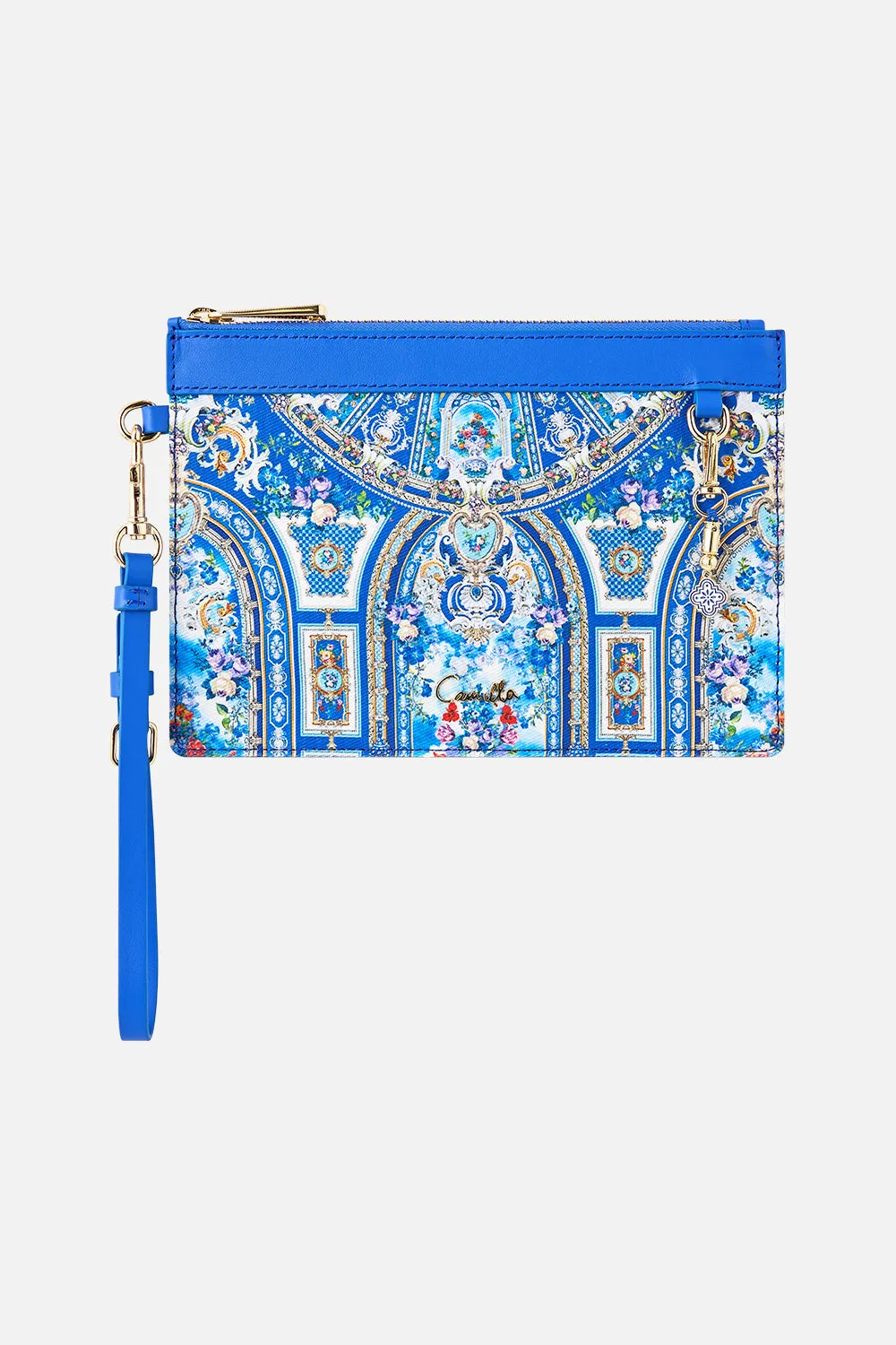 CLUTCH WITH WRISTLET OTTOMAN OPULENCE sold by Camilla