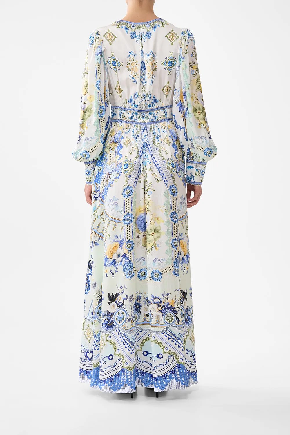 SHAPED WAISTBAND DRESS WITH GATHERED SLEEVES MY HOMESPUN HEART sold by Camilla product image thumbnail 2