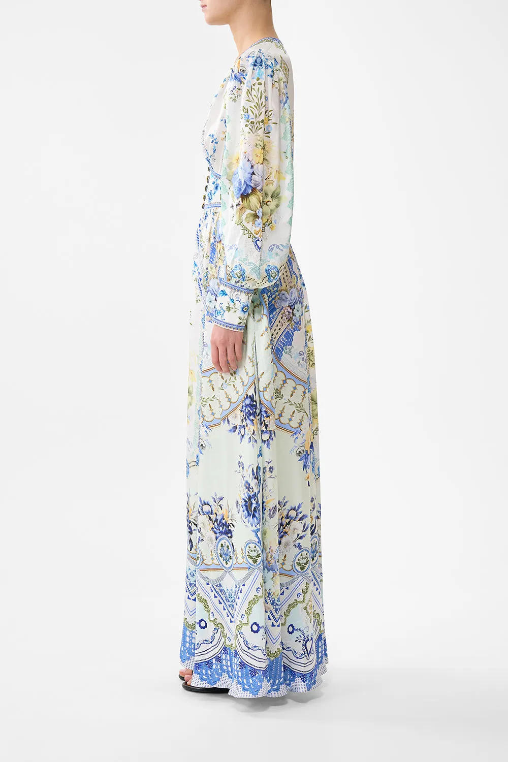 SHAPED WAISTBAND DRESS WITH GATHERED SLEEVES MY HOMESPUN HEART sold by Camilla product image thumbnail 4