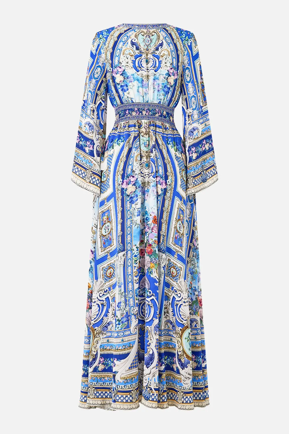 KIMONO SLEEVE DRESS WITH SHIRRING DETAIL OTTOMAN OPULENCE sold by Camilla product image thumbnail 2