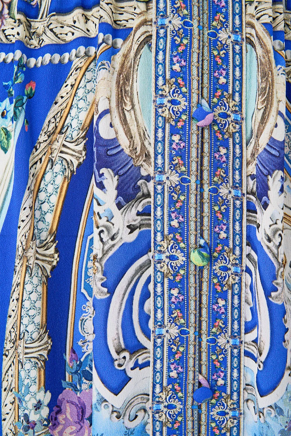 KIMONO SLEEVE DRESS WITH SHIRRING DETAIL OTTOMAN OPULENCE sold by Camilla product image thumbnail 3