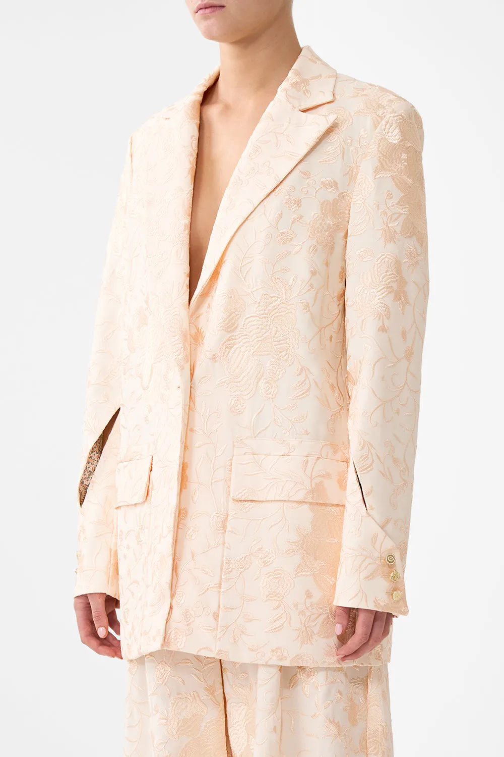 JACKET WITH SLEEVE CUT OUT DETAIL TWILIGHT IN ISTANBUL sold by Camilla product image thumbnail 5