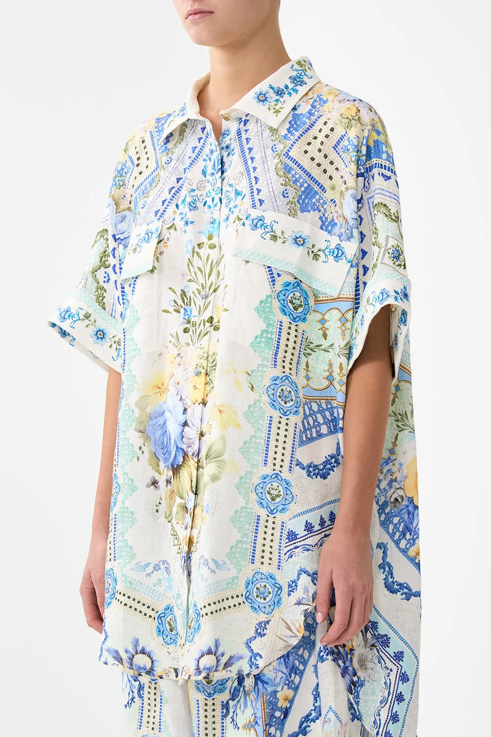 OVERSIZED POCKET TUNIC MY HOMESPUN HEART sold by Camilla product image thumbnail 5