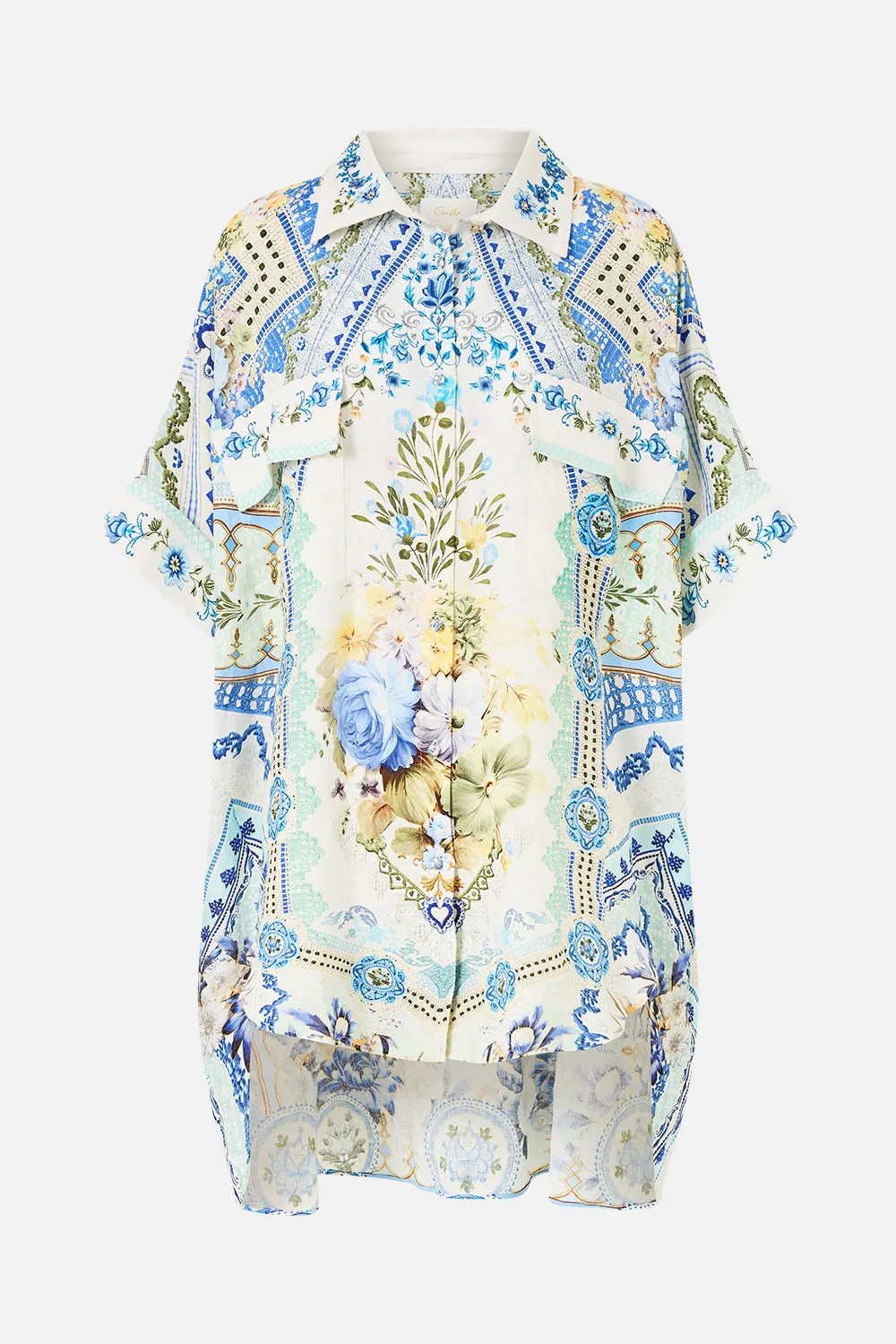 OVERSIZED POCKET TUNIC MY HOMESPUN HEART sold by Camilla product image thumbnail 3