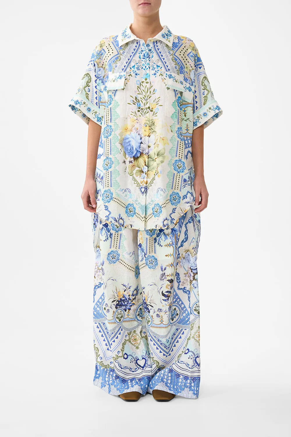 OVERSIZED POCKET TUNIC MY HOMESPUN HEART sold by Camilla