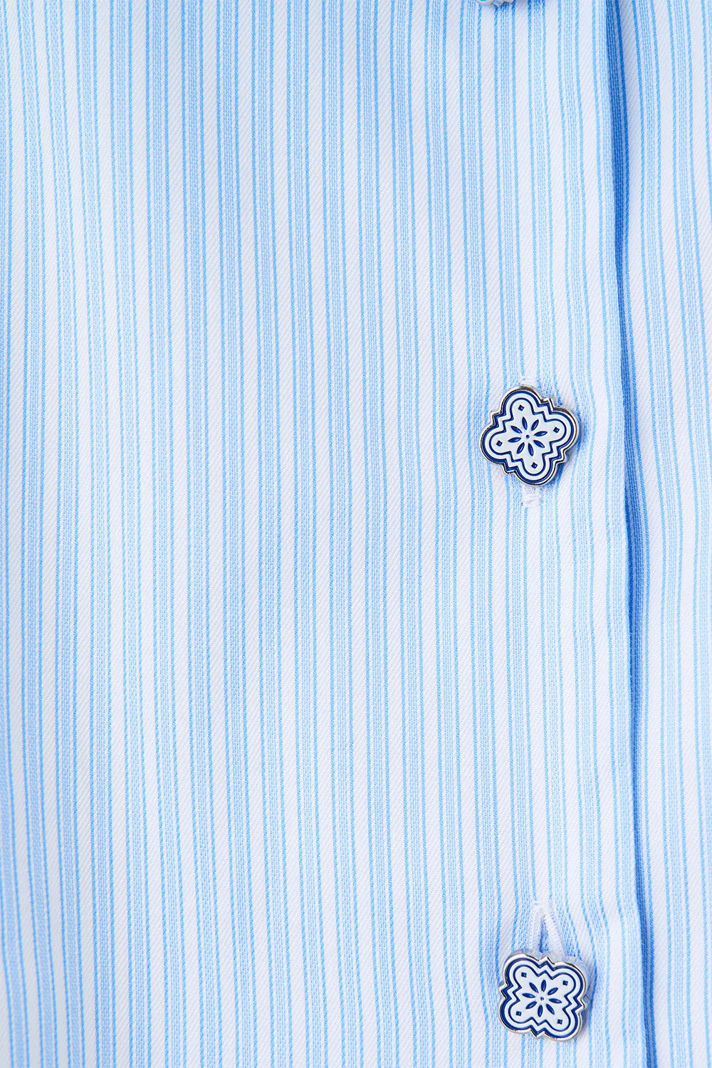 CROPPED CAMP COLLAR BLOUSE OTTOMAN OPULENCE sold by Camilla product image thumbnail 3