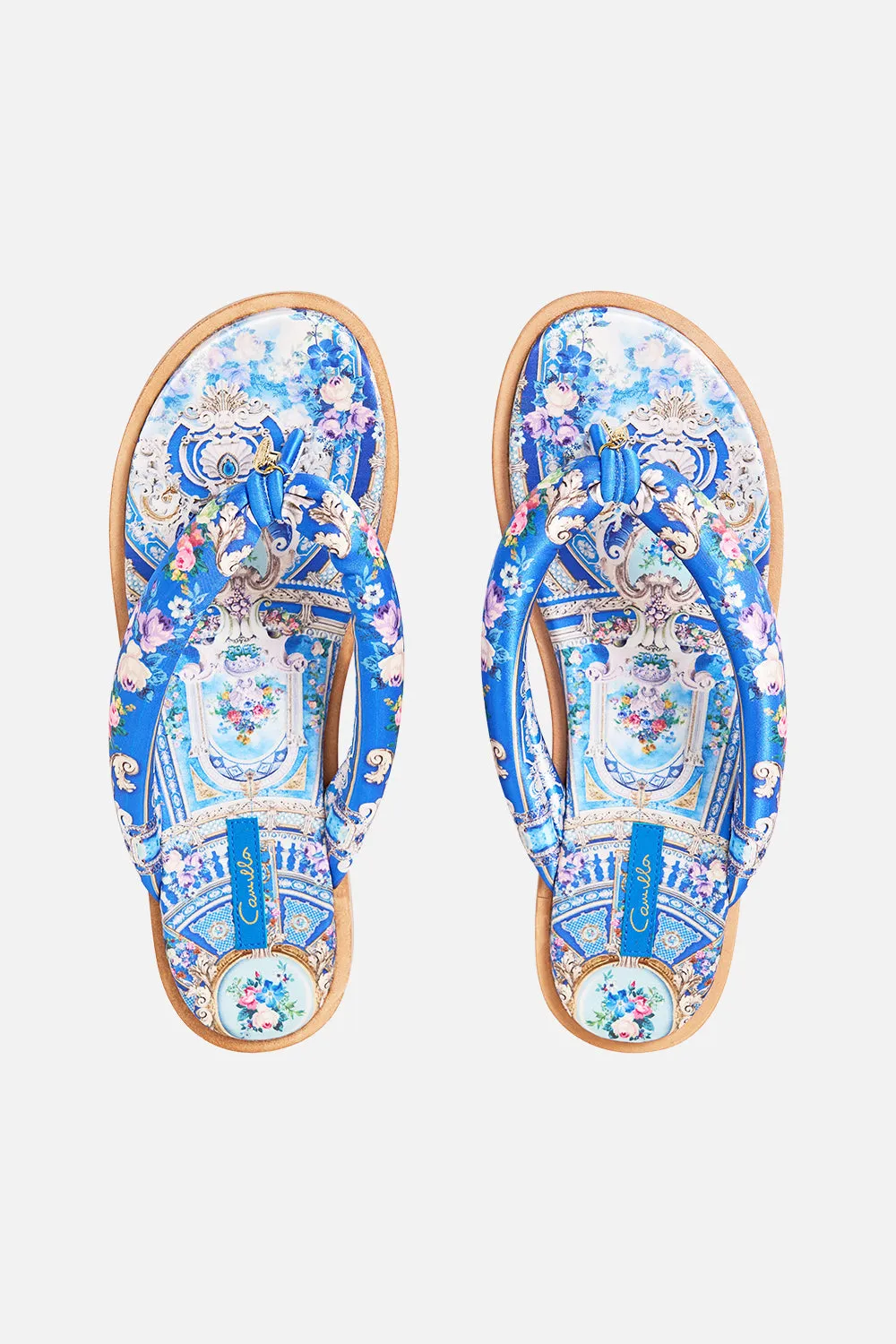 LINA PADDED THONGS OTTOMAN OPULENCE sold by Camilla product image thumbnail 5