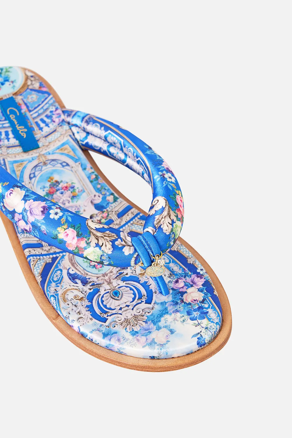 LINA PADDED THONGS OTTOMAN OPULENCE sold by Camilla product image thumbnail 4