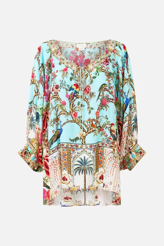 RAGLAN SLEEVE BLOUSE WITH CUFF SULTANS AND QUEENS sold by Camilla