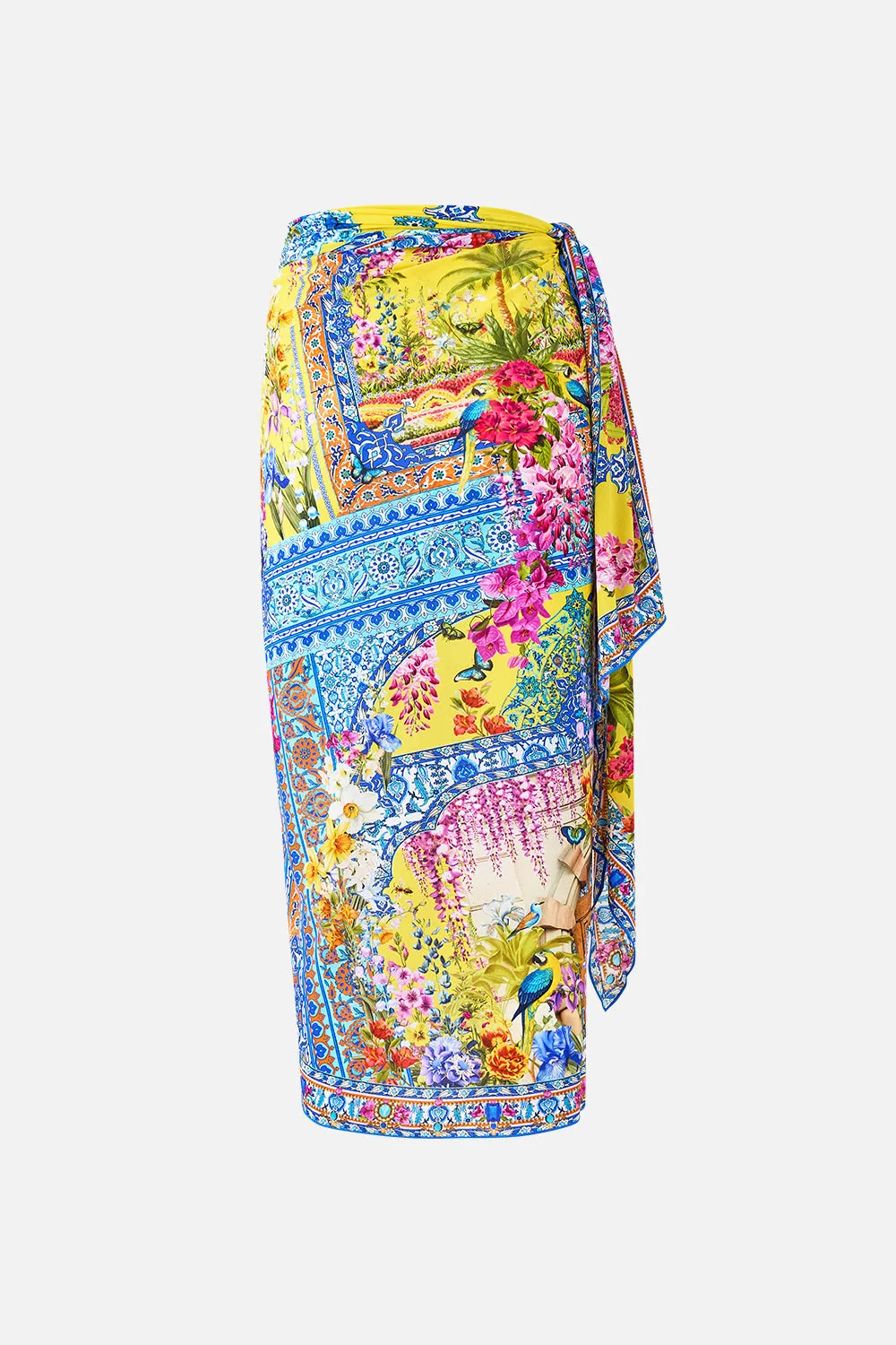 EYELET WRAP MAXI SARONG WITH TIE WAIST SULTANAHMET SUMMER sold by Camilla