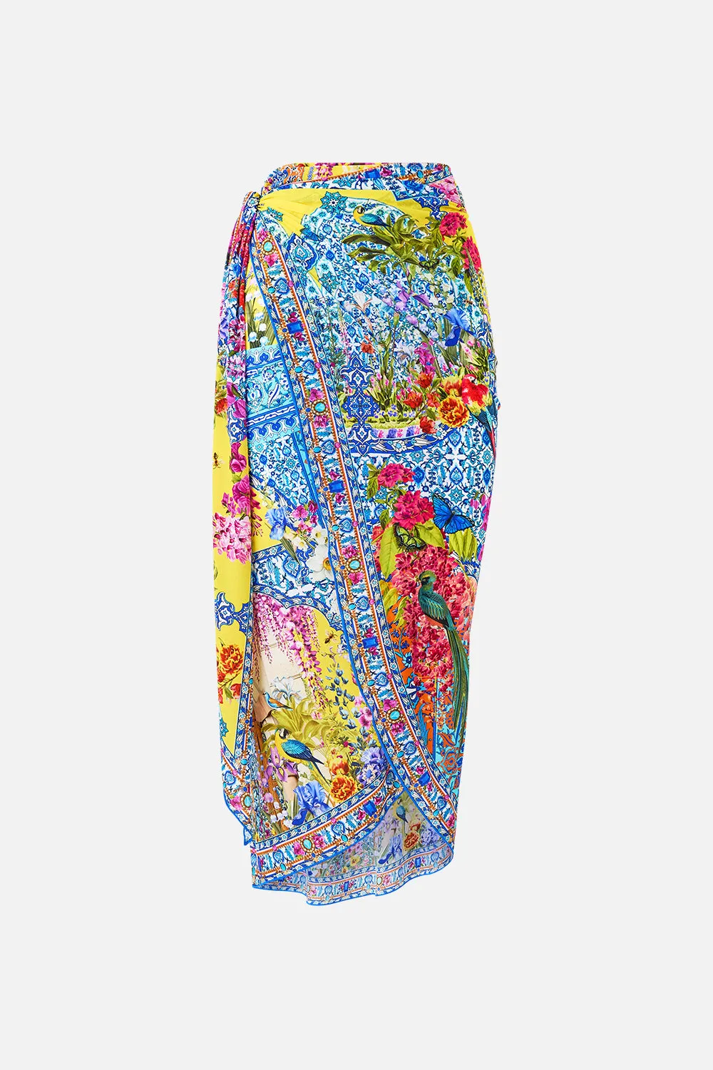 EYELET WRAP MAXI SARONG WITH TIE WAIST SULTANAHMET SUMMER sold by Camilla product image thumbnail 2