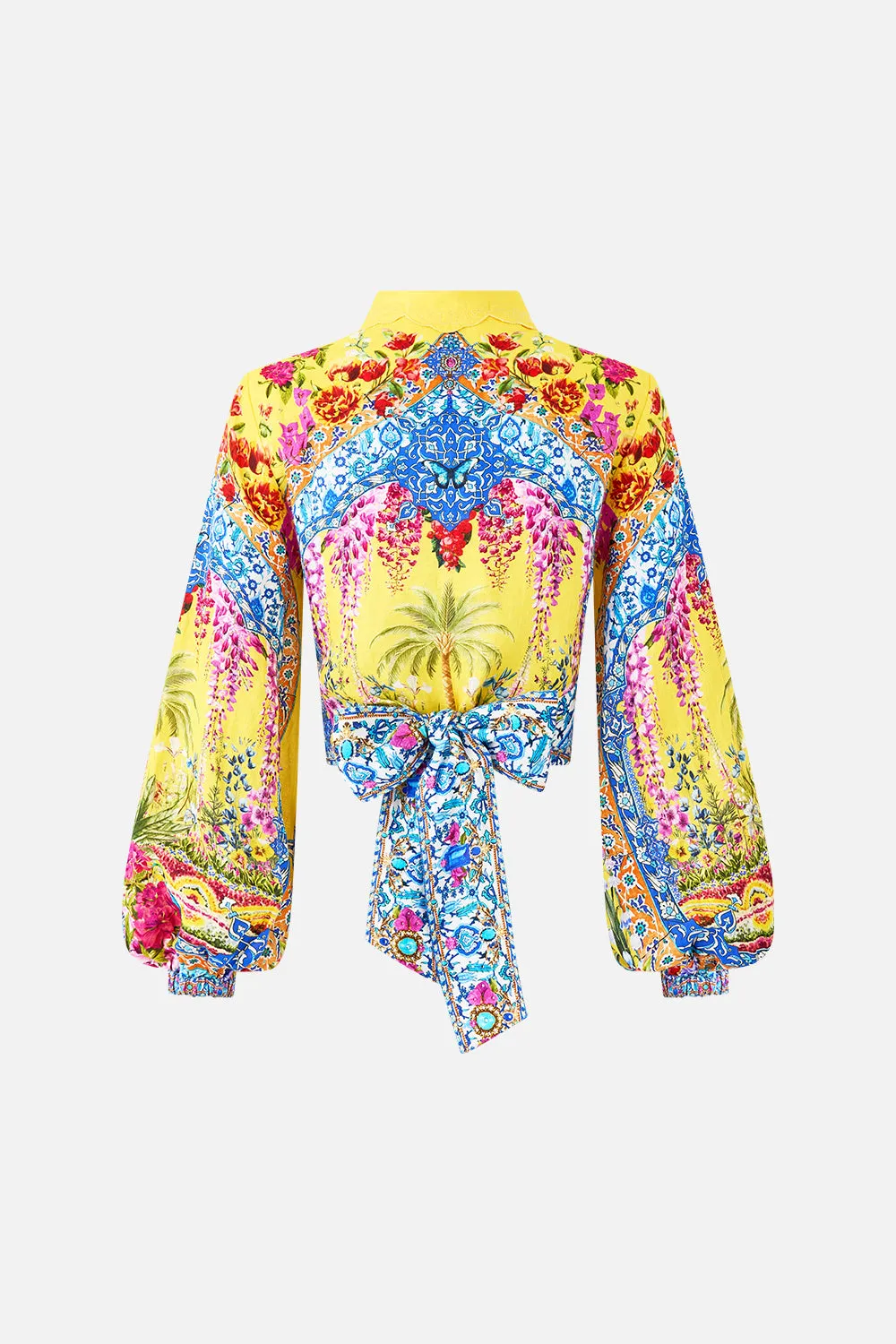 CROPPED WRAP SHIRT SULTANAHMET SUMMER sold by Camilla product image thumbnail 2