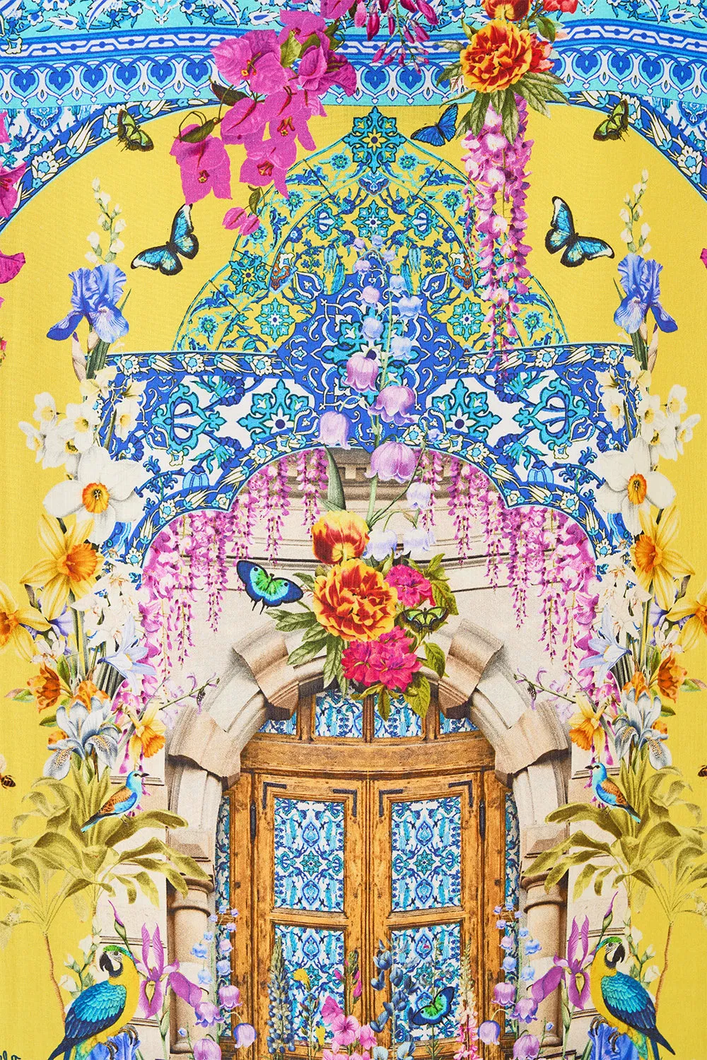 SHORT SLEEVE CAMP COLLARED SHIRT SULTANAHMET SUMMER sold by Camilla product image thumbnail 3