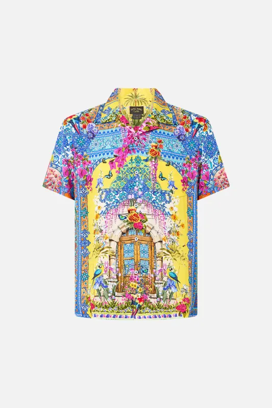 SHORT SLEEVE CAMP COLLARED SHIRT SULTANAHMET SUMMER sold by Camilla