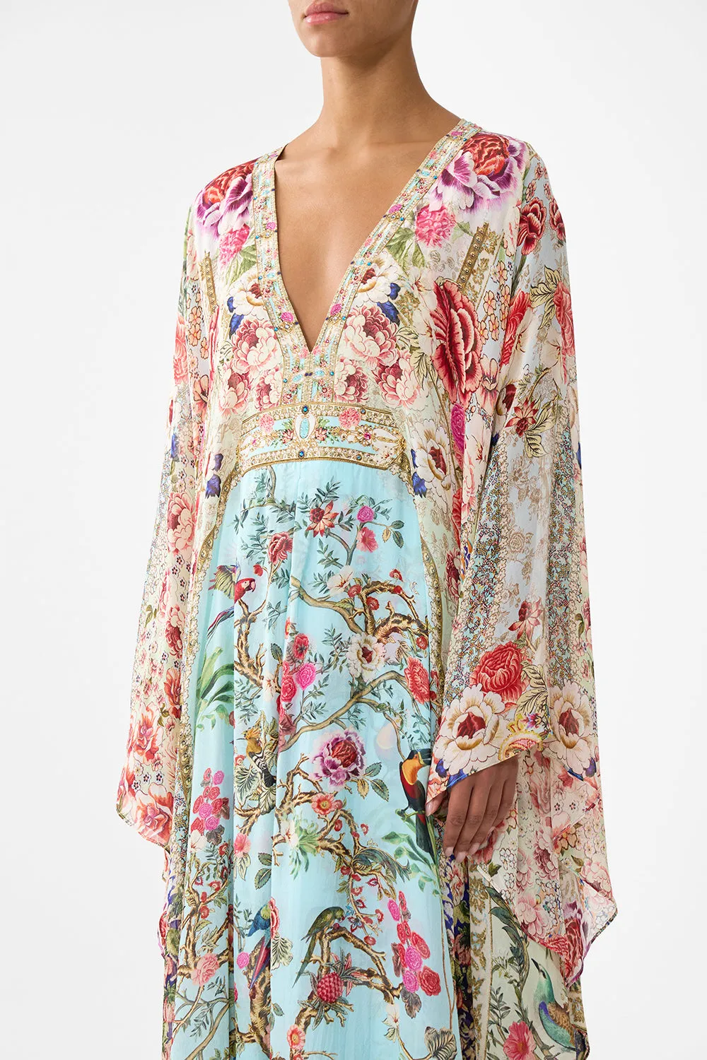 LONG KAFTAN WITH WAIST DETAIL SULTANS AND QUEENS sold by Camilla product image thumbnail 4