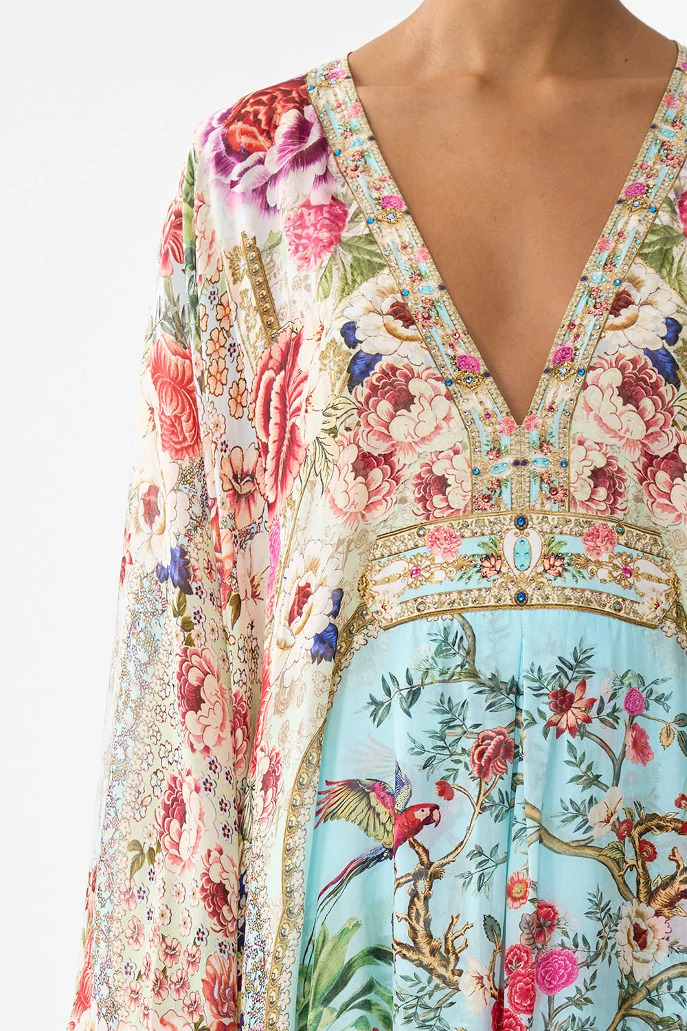 LONG KAFTAN WITH WAIST DETAIL SULTANS AND QUEENS sold by Camilla product image thumbnail 5