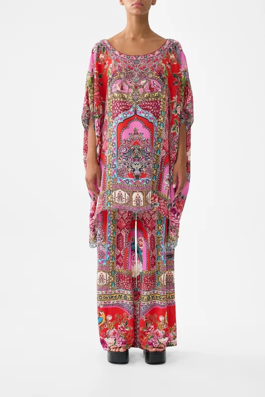 SHORT ROUND NECK KAFTAN HEIRLOOM EMPIRE sold by Camilla