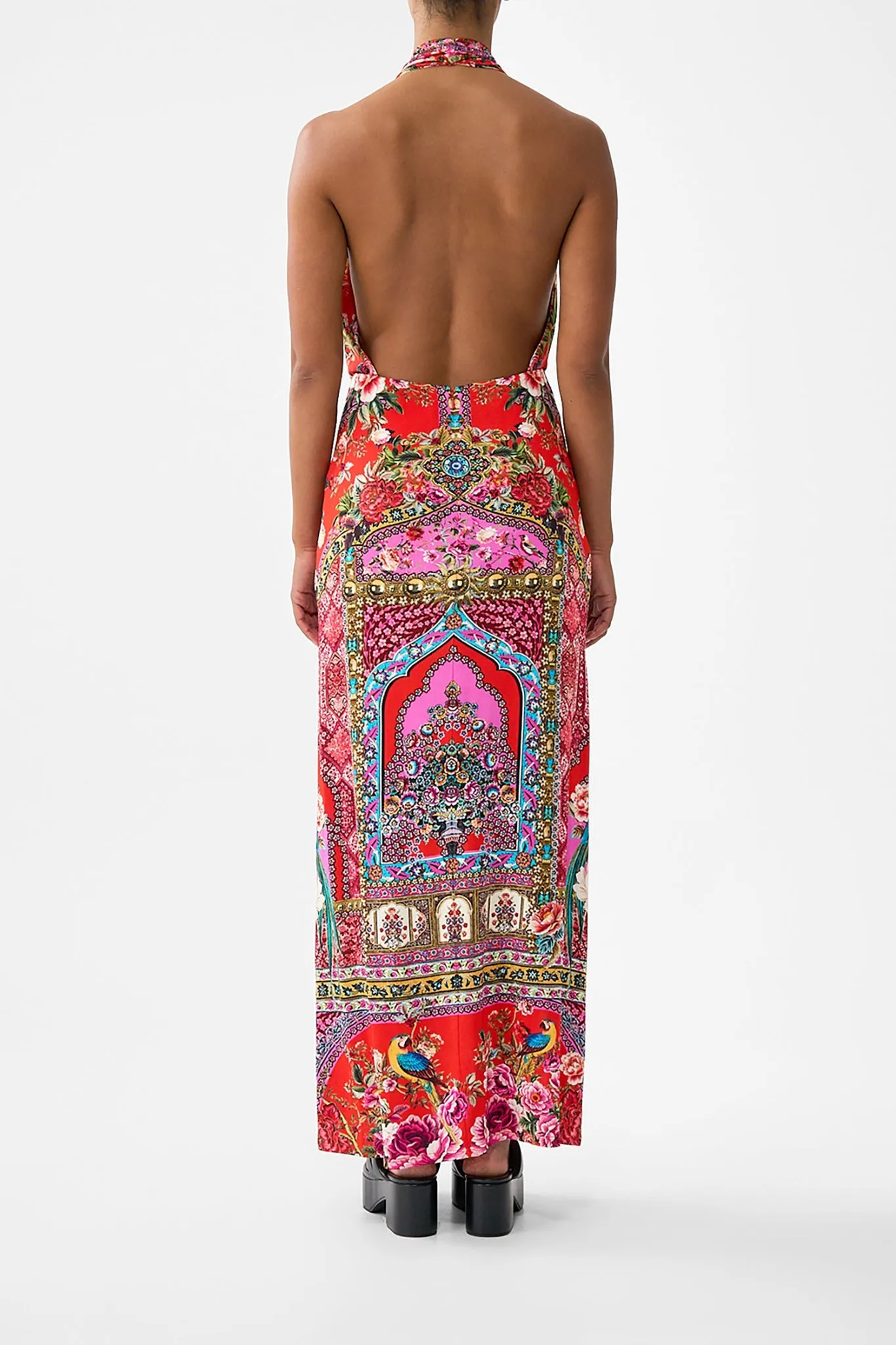 DEEP COWL PLUNGE DRESS HEIRLOOM EMPIRE sold by Camilla product image thumbnail 2