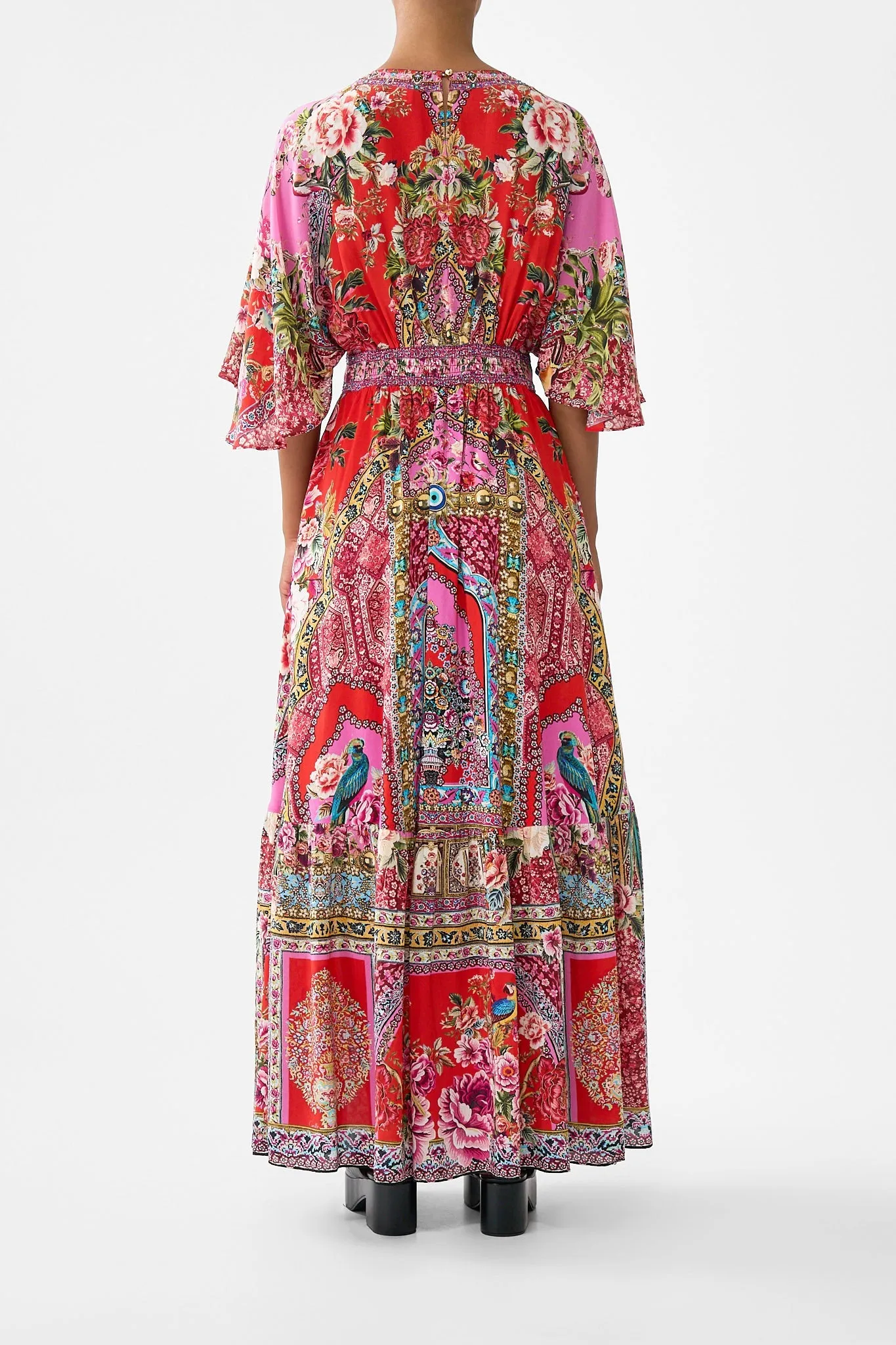 WAISTED DRESS WITH HEM RUFFLE HEIRLOOM EMPIRE sold by Camilla product image thumbnail 2