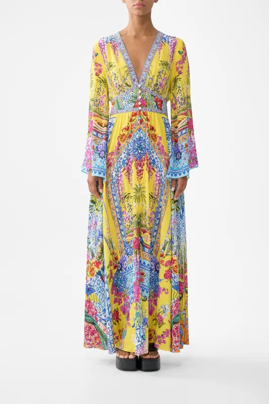 KIMONO SLEEVE DRESS WITH SHIRRING DETAIL SULTANAHMET SUMMER sold by Camilla