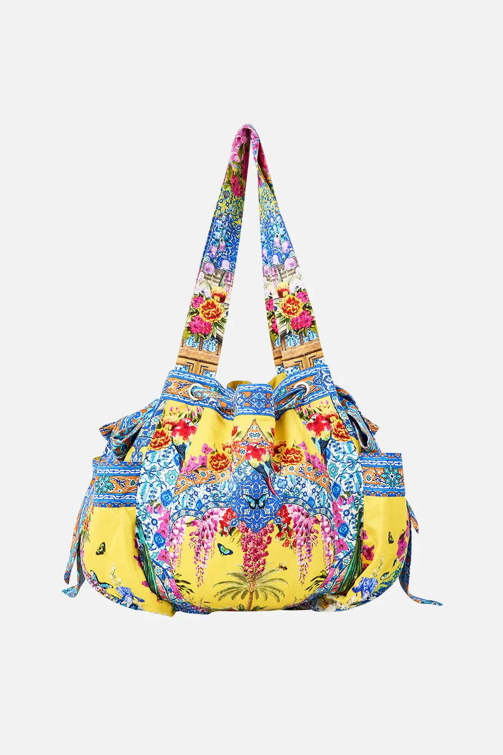 DRAWSTRING BOW BEACH BAG SULTANAHMET SUMMER sold by Camilla product image thumbnail 2