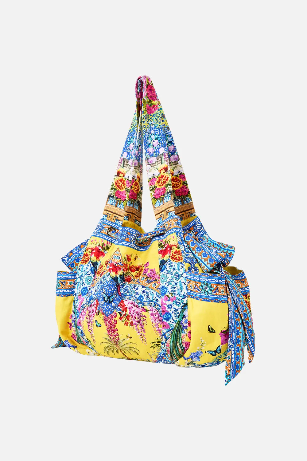 DRAWSTRING BOW BEACH BAG SULTANAHMET SUMMER sold by Camilla product image thumbnail 3