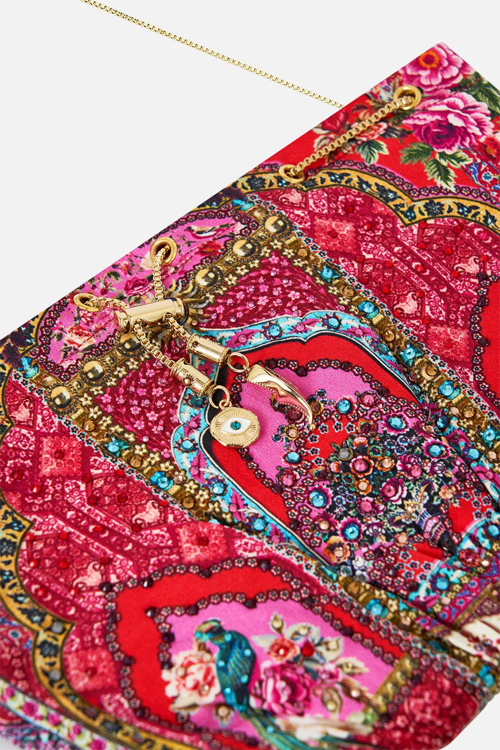 DRAWSTRING POUCH BAG WITH CHAIN STRAP HEIRLOOM EMPIRE sold by Camilla product image thumbnail 5