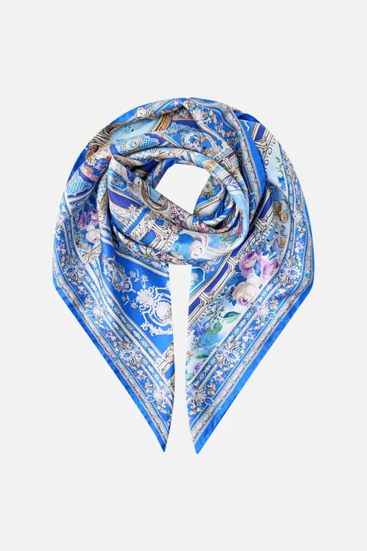 PRINTED SILK TWILL SQUARE SCARF OTTOMAN OPULENCE sold by Camilla