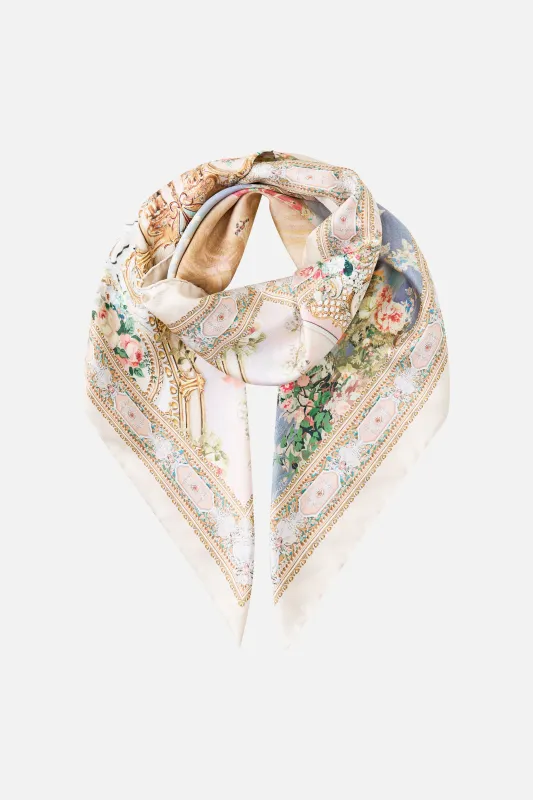 PRINTED SILK TWILL SQUARE SCARF TWILIGHT IN ISTANBUL sold by Camilla