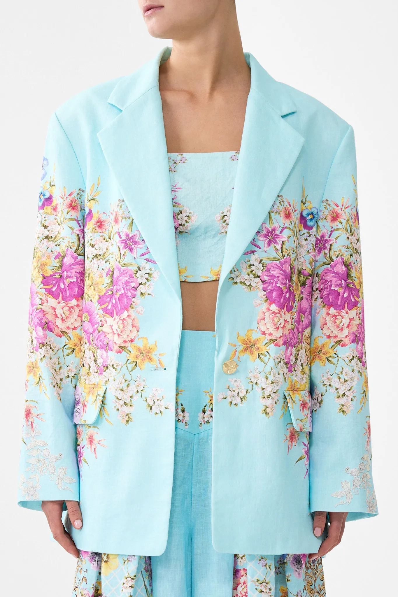 BOYFRIEND JACKET BAZAAR BLOOMS sold by Camilla product image thumbnail 5