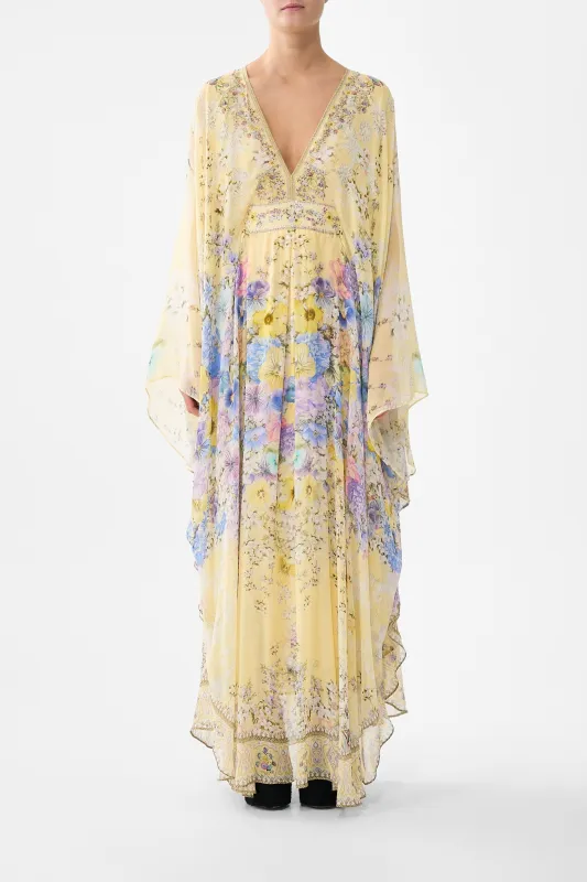 LONG KAFTAN WITH WAIST DETAIL DARLING BUDS sold by Camilla