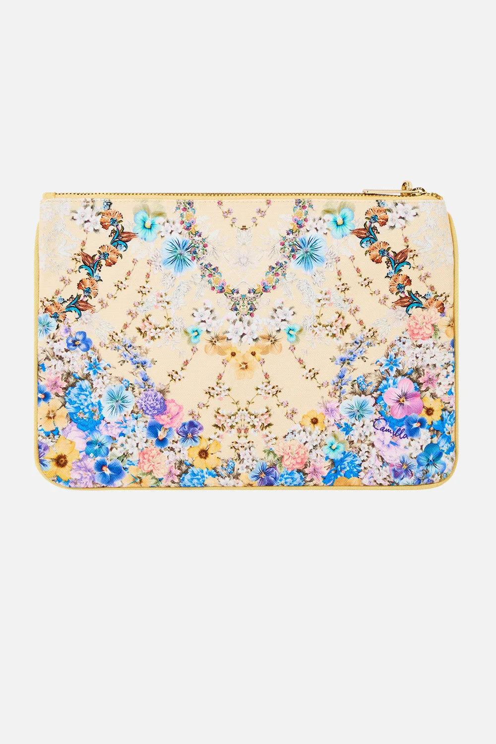 SMALL CANVAS CLUTCH DARLING BUDS sold by Camilla product image thumbnail 2