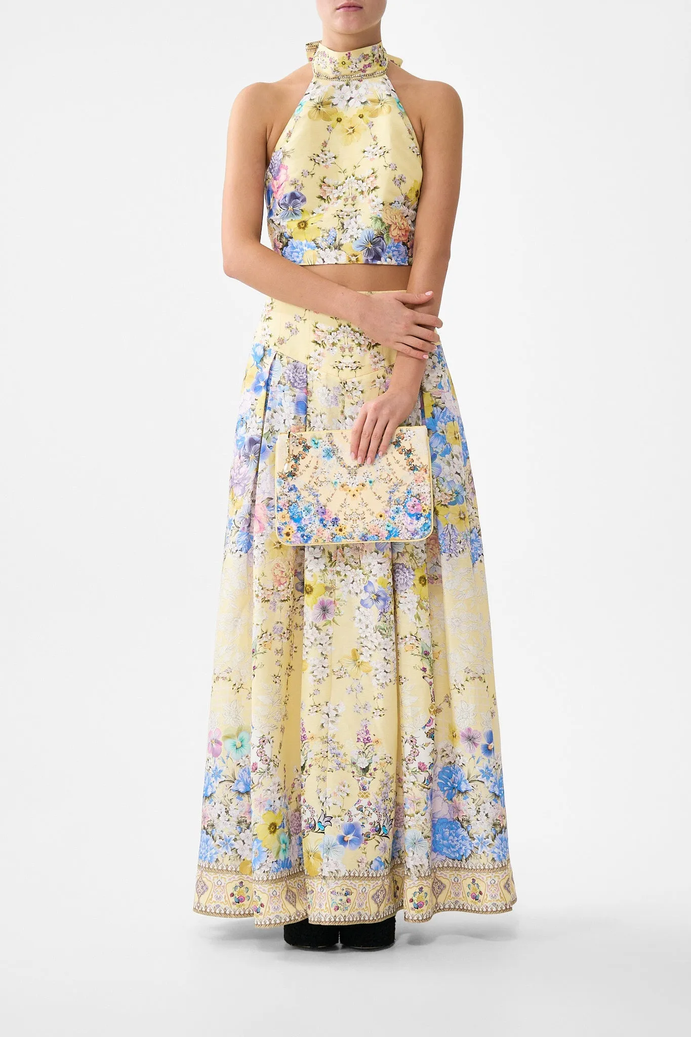 SMALL CANVAS CLUTCH DARLING BUDS sold by Camilla product image thumbnail 4