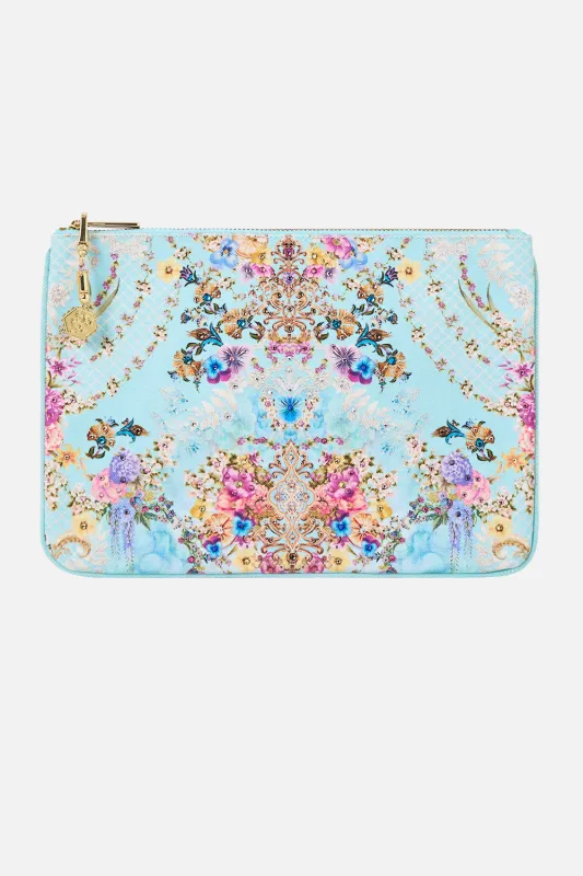 SMALL CANVAS CLUTCH BAZAAR BLOOMS sold by Camilla