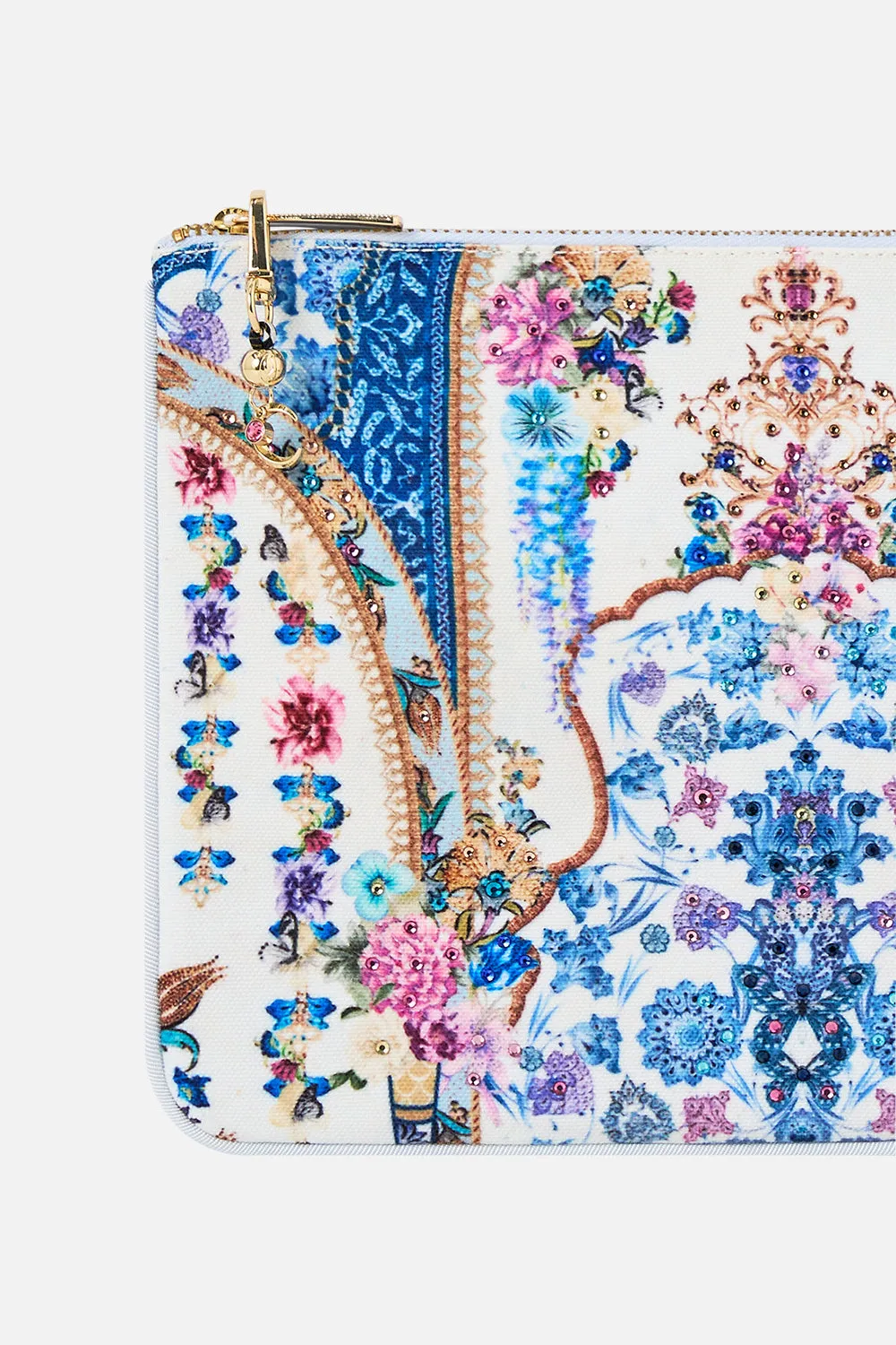 SMALL CANVAS CLUTCH ALL ABOUT THAT LACE sold by Camilla product image thumbnail 3