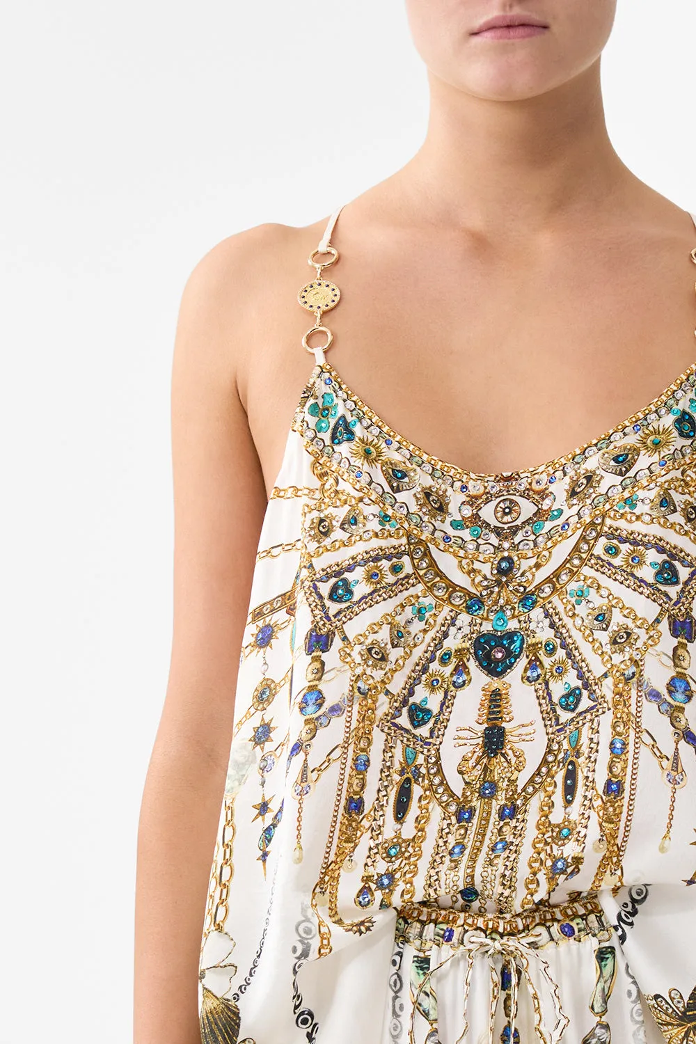 T-BACK SHOESTRING TOP CHAIN GANG sold by Camilla product image thumbnail 5