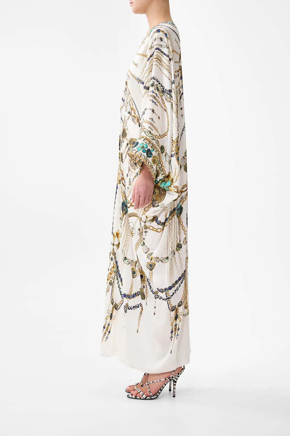 PIERCED V NECK KAFTAN CHAIN GANG sold by Camilla product image thumbnail 3