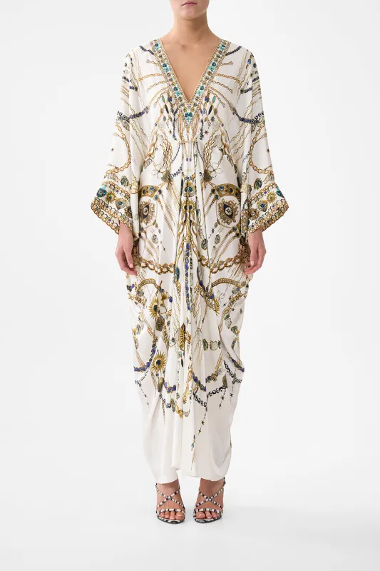 PIERCED V NECK KAFTAN CHAIN GANG sold by Camilla