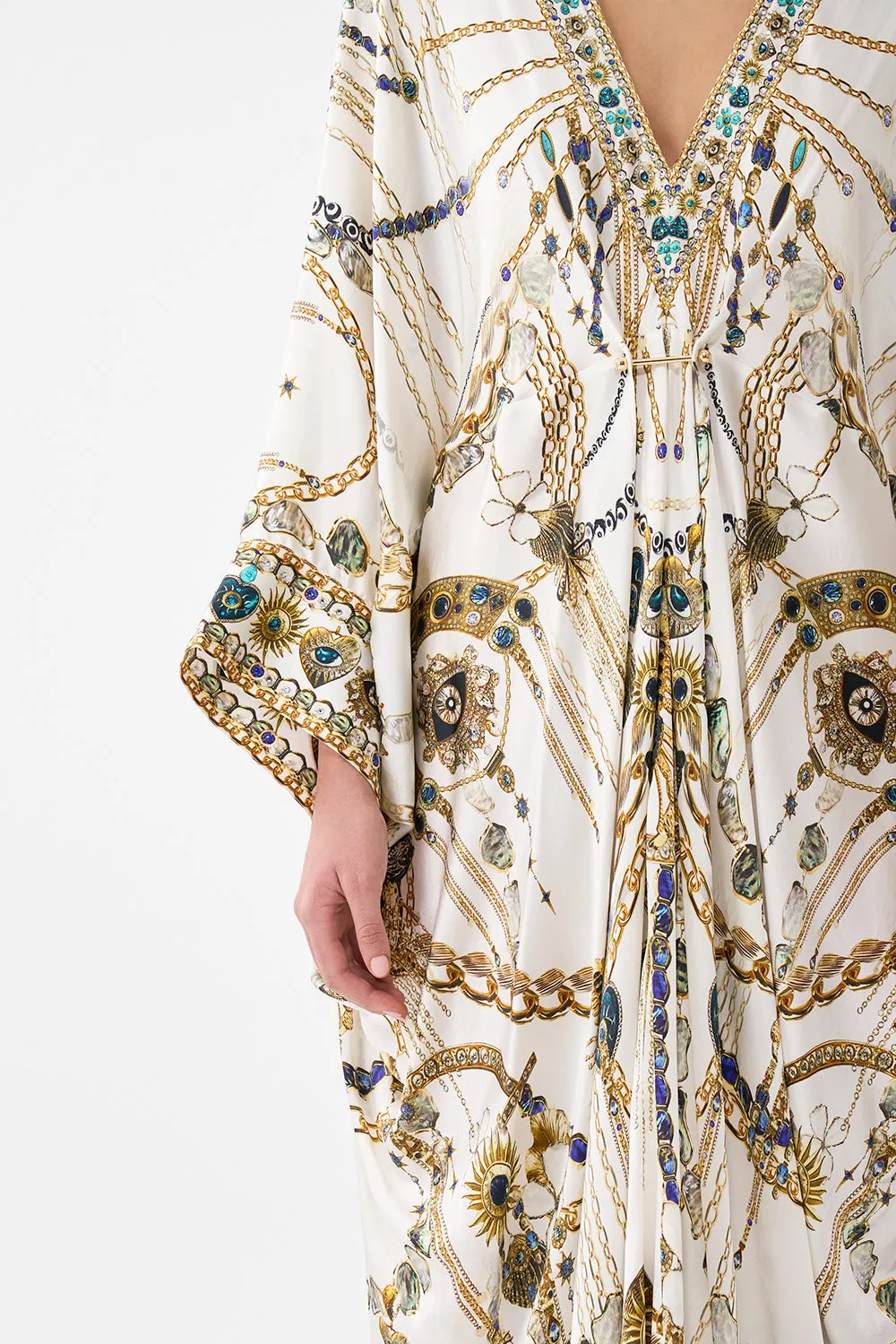 PIERCED V NECK KAFTAN CHAIN GANG sold by Camilla product image thumbnail 5